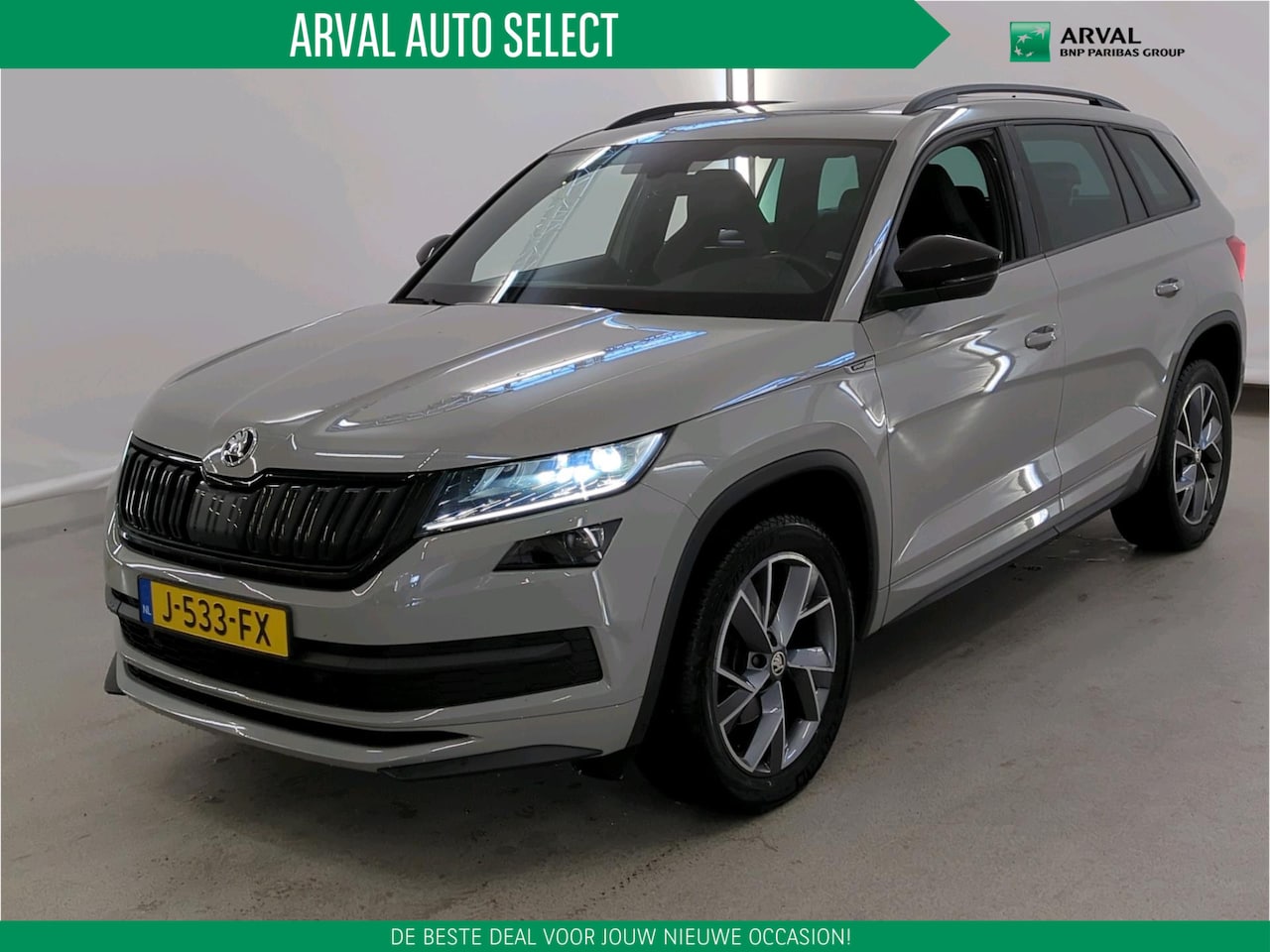 Skoda Kodiaq - 1.5 TSI 150pk Automaat Sportline Business | Panoramadak | Apple CarPlay | Leder/Alcantara - AutoWereld.nl