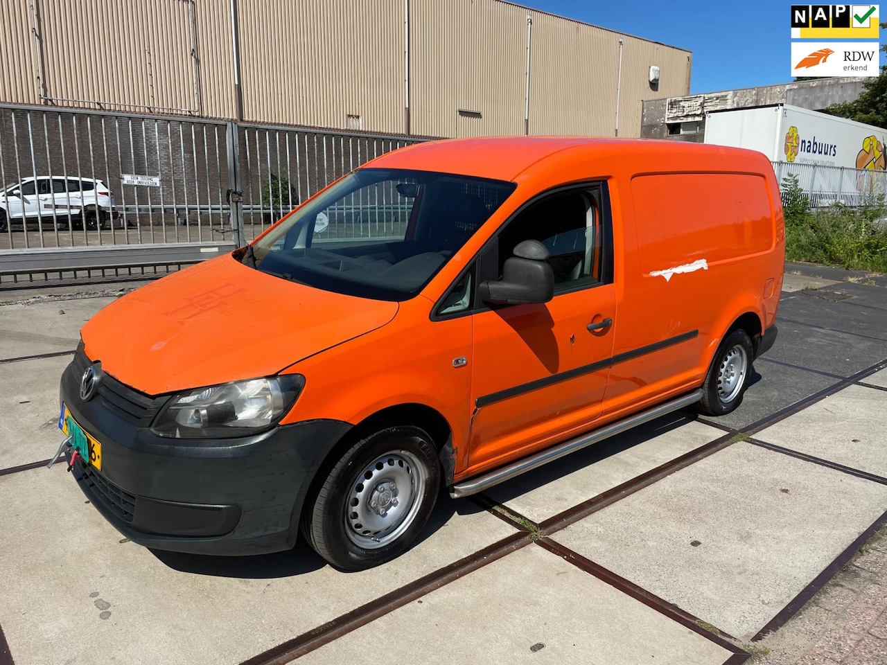 Volkswagen Caddy Maxi - 1.6 TDI Maxi!EURO 5!AIRCO!ELCKTRISH RAAM&SPIEGEL!BANDEN GOED!75KW&102PK!LANG CHASSIS!APK:0 - AutoWereld.nl