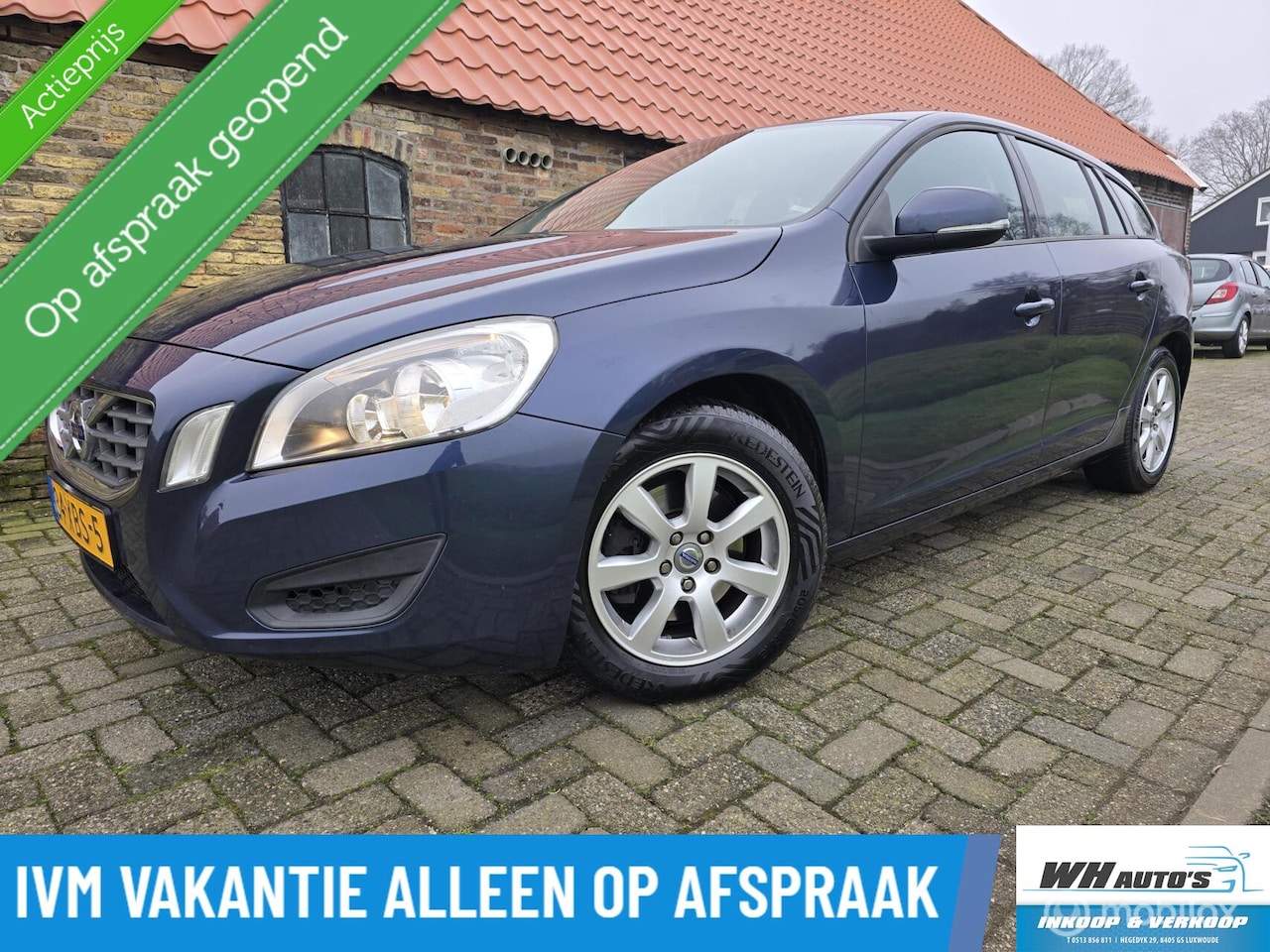 Volvo V60 - 1.6 T3 Kinetic Automaat! - AutoWereld.nl