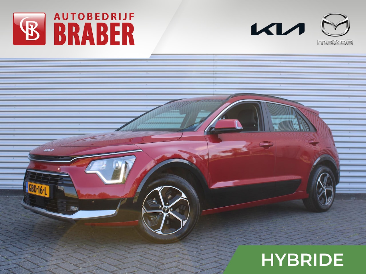 Kia Niro - 1.6 GDi Hybrid DynamicLine | Camera | Cruise adapt. | Clima | 16" LM | Navi | Keyless | - AutoWereld.nl