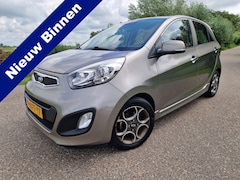 Kia Picanto - 1.0 CVVT ISG Design Edition / Leuke 5-deurs met Originele Luxe Leder Interieur / Airco / N