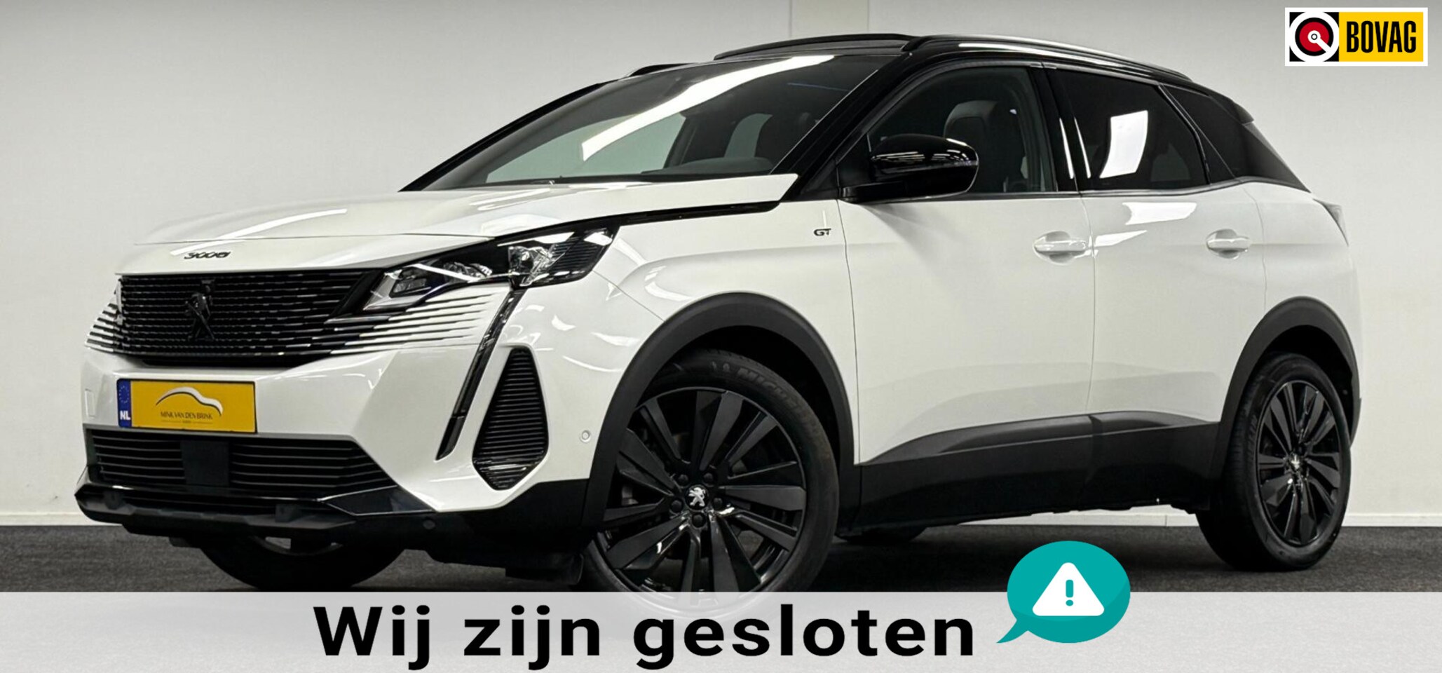 Peugeot 3008 - 1.2 PureTech GT*Panodak*Black-Pack*Navi*Camera*Stoelverw*AdaptiveCruise*Carplay* - AutoWereld.nl