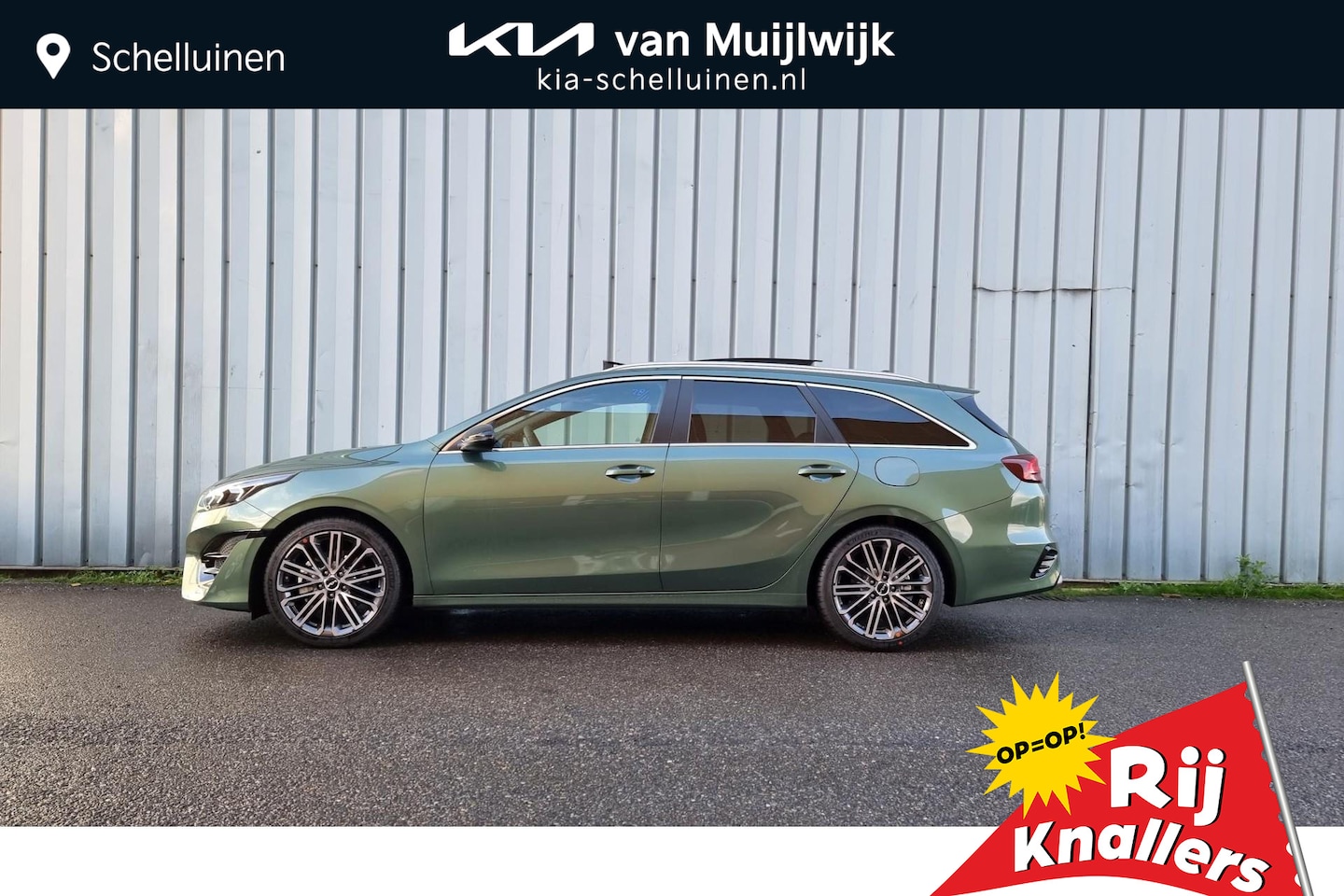 Kia Cee'd Sportswagon - Ceed 1.5 T-GDi GT-PlusLine MY2025 | Inruilpremie Aktie auto !! Metallic groen ! Leverbaar - AutoWereld.nl