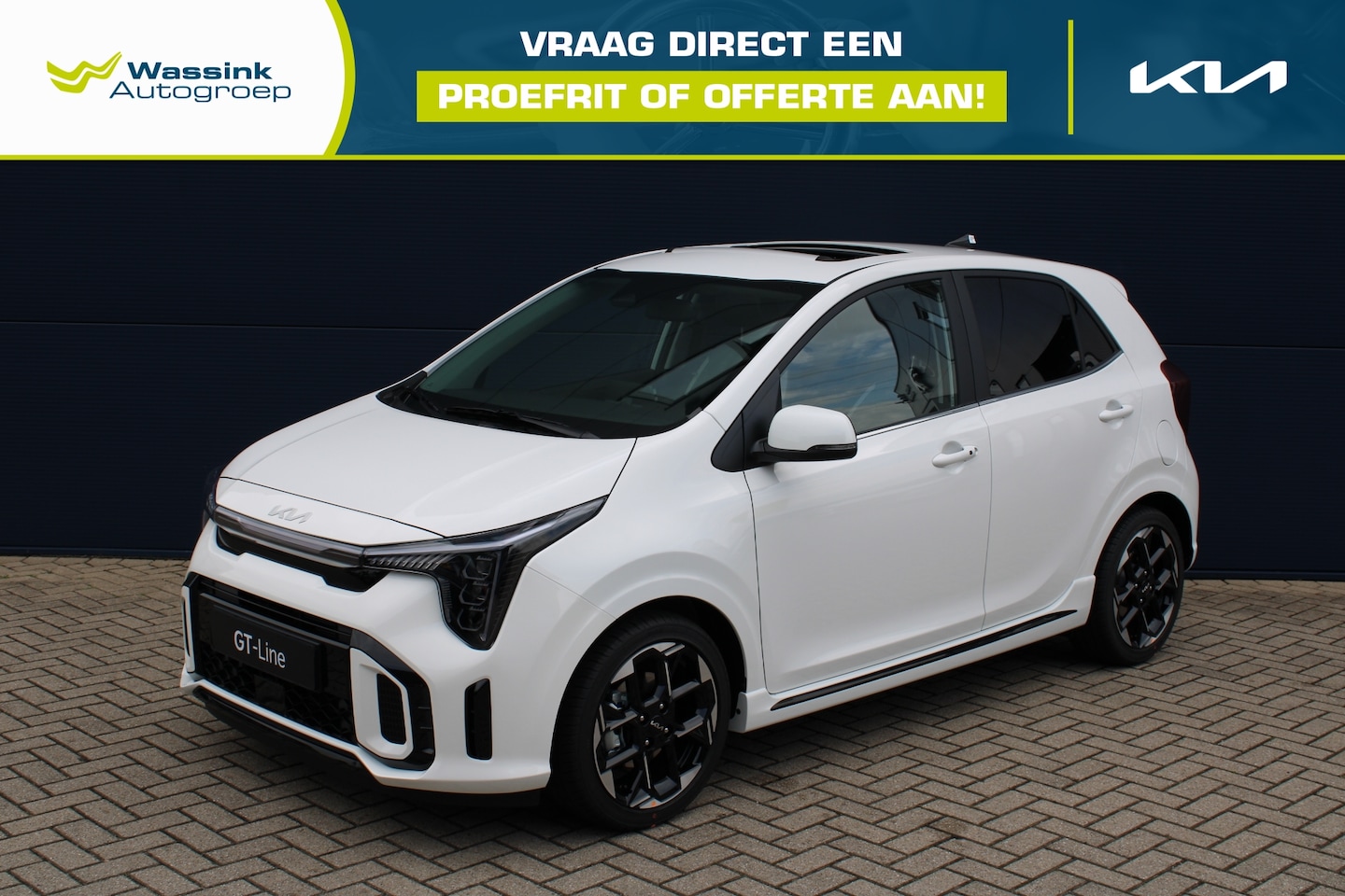 Kia Picanto - 1.0 DPi 63pk 4-zits GT-Line | Navigatie | Camera | Stoel-/Stuurverwarming | Climate Contro - AutoWereld.nl