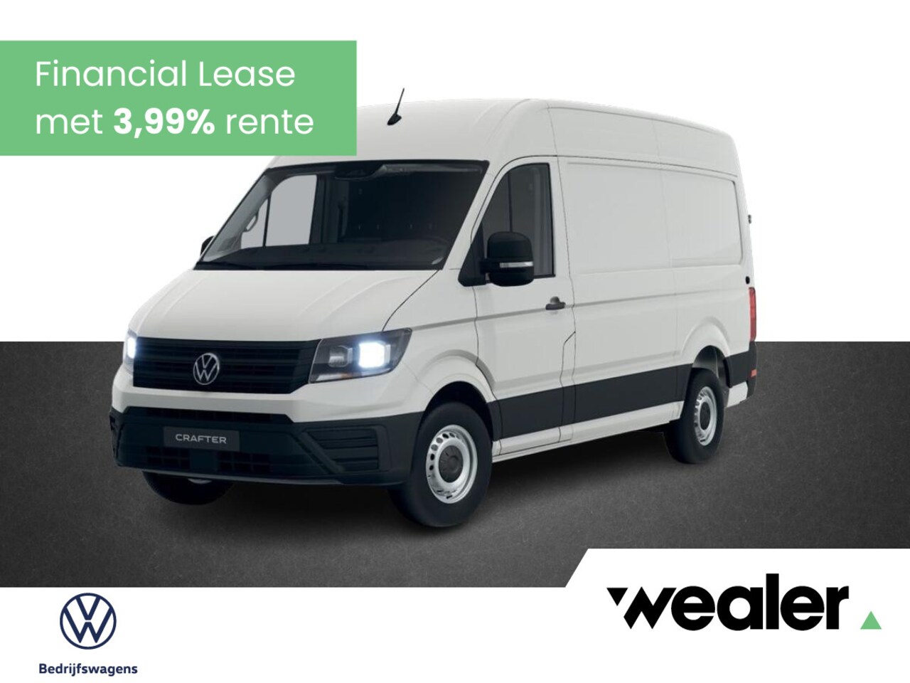 Volkswagen Crafter - Bedrijfswagens Trendline L3 2.0 TDI EU6 103 kW (140 pk) GVW 3.0T WB 3640 MM 6 versn. Han - AutoWereld.nl