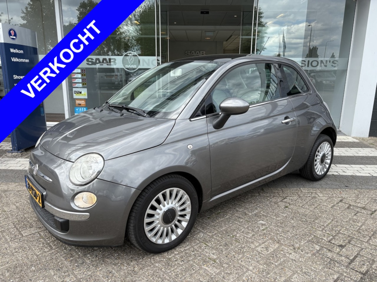 Fiat 500 - 0.9 TwinAir Lounge NW VERSNELLINGSBAK NW KOPPELING AIRCO - AutoWereld.nl