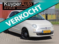 Fiat 500 - 1.2 Sport , , nap, , parelmoer HALF LEDER