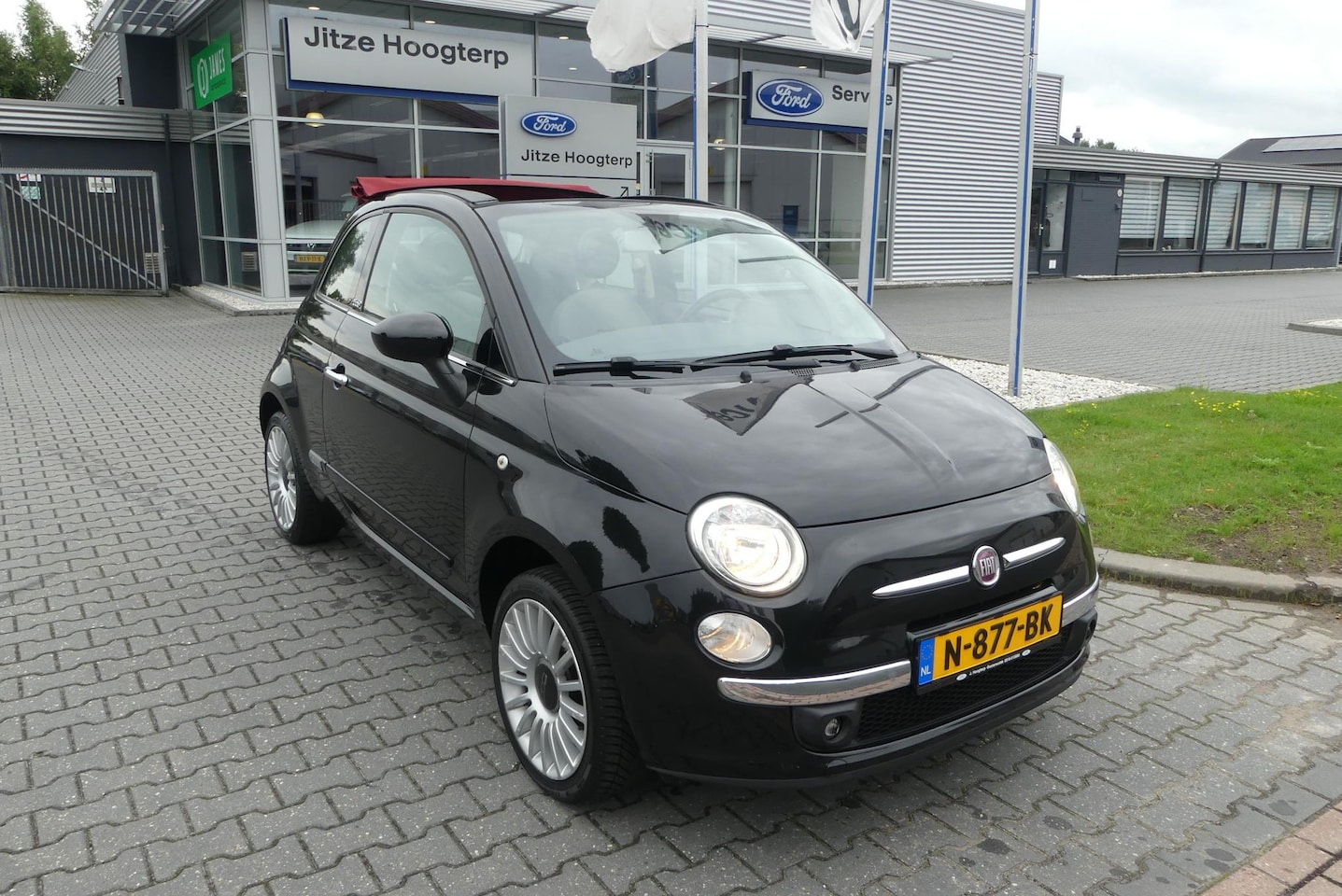 Fiat 500 C - 1.2 Lounge CLIMA, PDC, ELEKTRISCHE RAMEN, AIRCO, 96.115KM - AutoWereld.nl