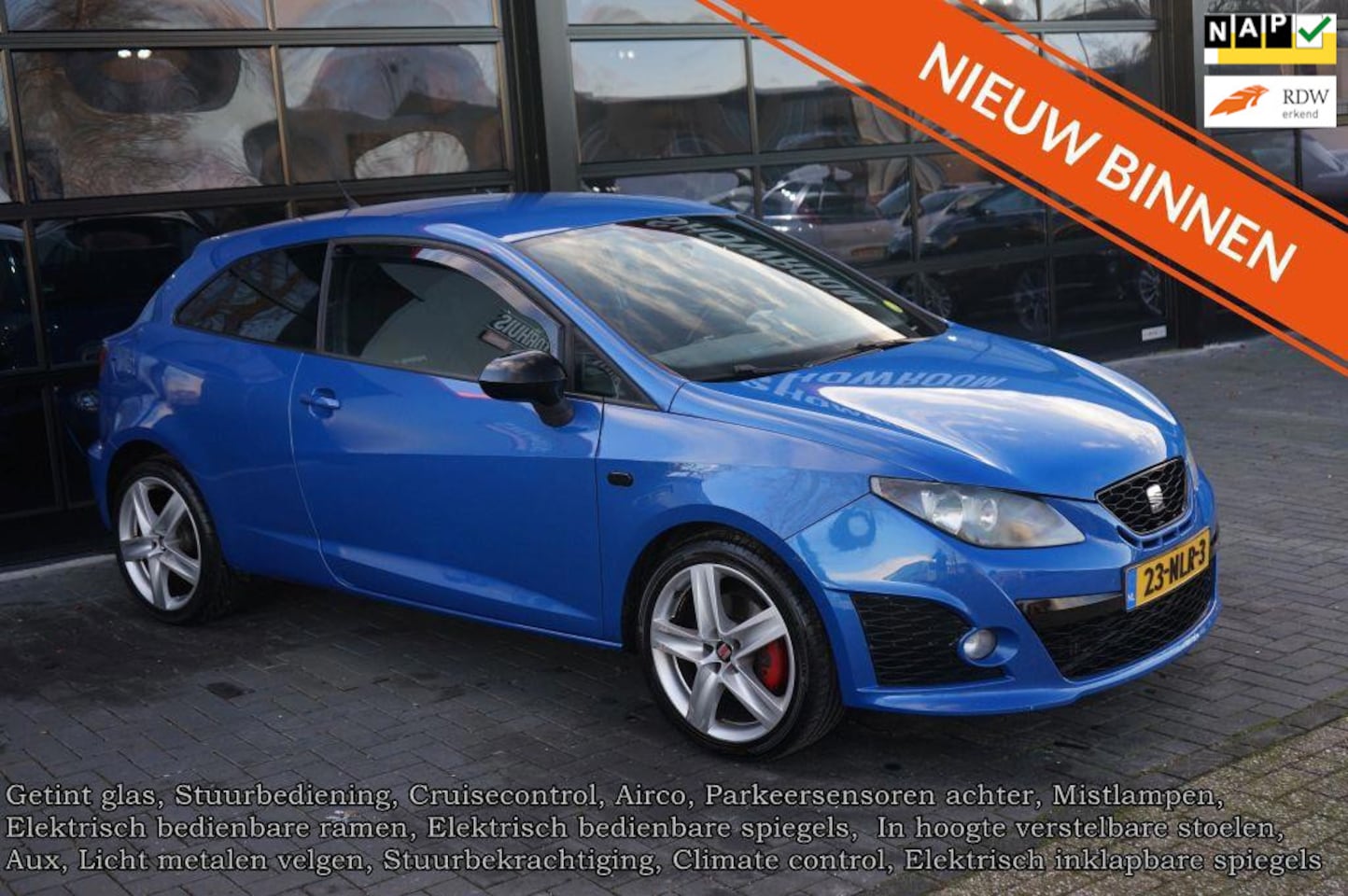 SEAT Ibiza SC - 1.4 TSI Cupra 1.4 TSI Cupra, Clima, CC, DSG, Elek pakket - AutoWereld.nl