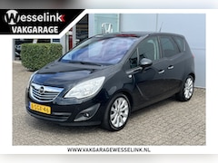 Opel Meriva - 1.4 Turbo Cosmo Incl. aflevercontrole + APK | Cruise | Trekhaak | Parkeersens. voor + acht