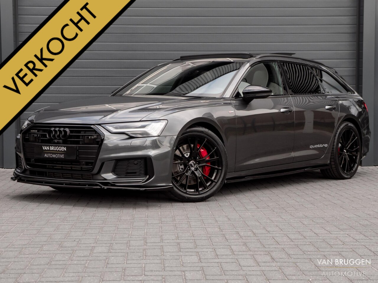 Audi A6 Avant - 55 TFSI E Quattro S-Line Pano RS-Stoelen Trekhaak 360 Softclose BTW B&O - AutoWereld.nl