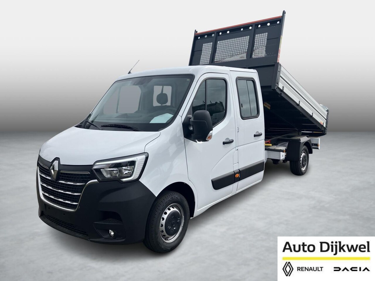 Renault Master - T35 2.3 dCi 165 L3 DC Comfort Kipper Direct uit voorraad leverbaar, BPM vrij!! - AutoWereld.nl