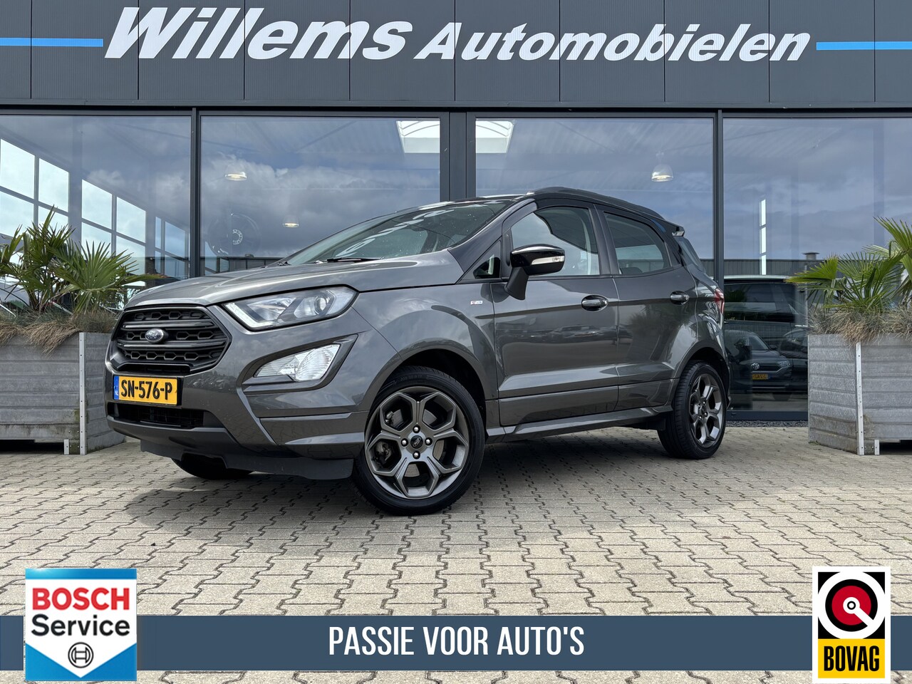 Ford EcoSport - 1.0 EcoBoost ST-Line Afneembare Trekhaak, Stoelverwarming & Alcantara - AutoWereld.nl