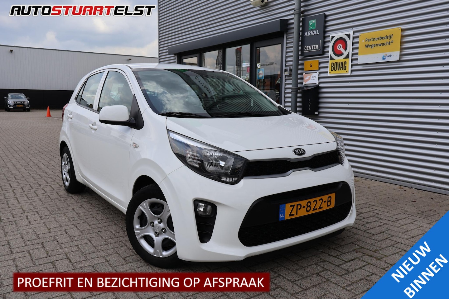 Kia Picanto - 1.0 CVVT EconomyPlusLine Airco | Bluetooth | Hill-Hold | Start/Stop | Elek Ramen | NL-Auto - AutoWereld.nl