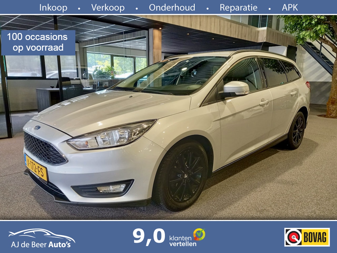 Ford Focus Wagon - 1.0 Trend Automaat | Navigatie | Stoelverwarming | Cruise - AutoWereld.nl
