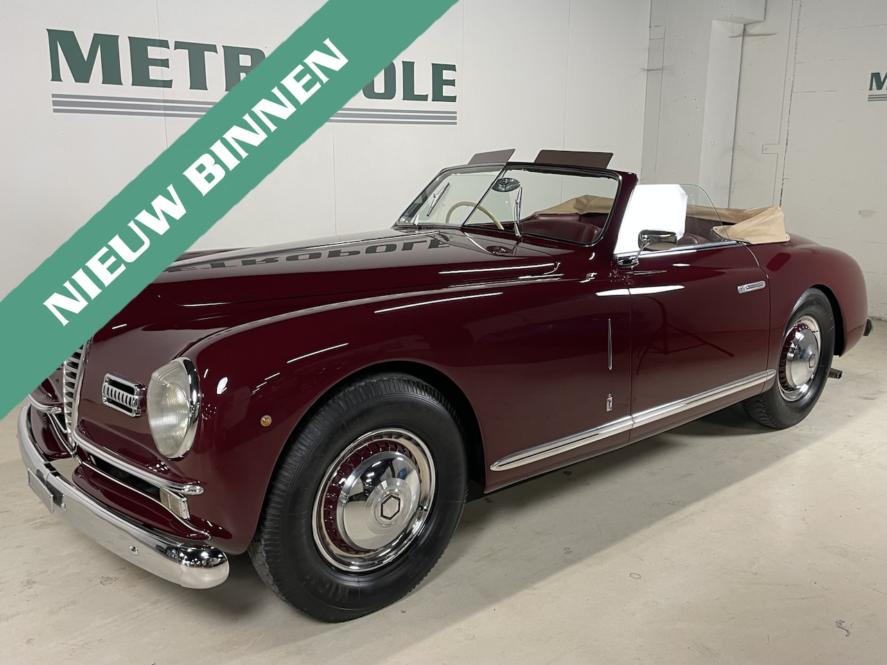 Alfa Romeo 6C - 2500 SS Passo Corto Cabriolet Pinin Farina super sport M1041 - AutoWereld.nl