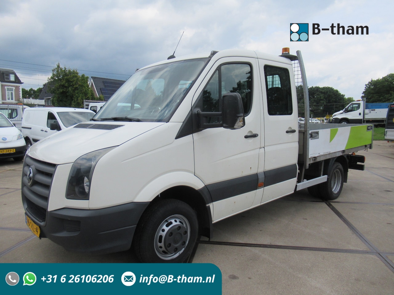 Volkswagen Crafter - 35 40 46 2.5 TDI 80KW L3 DOKA Dubbelcabine - AutoWereld.nl