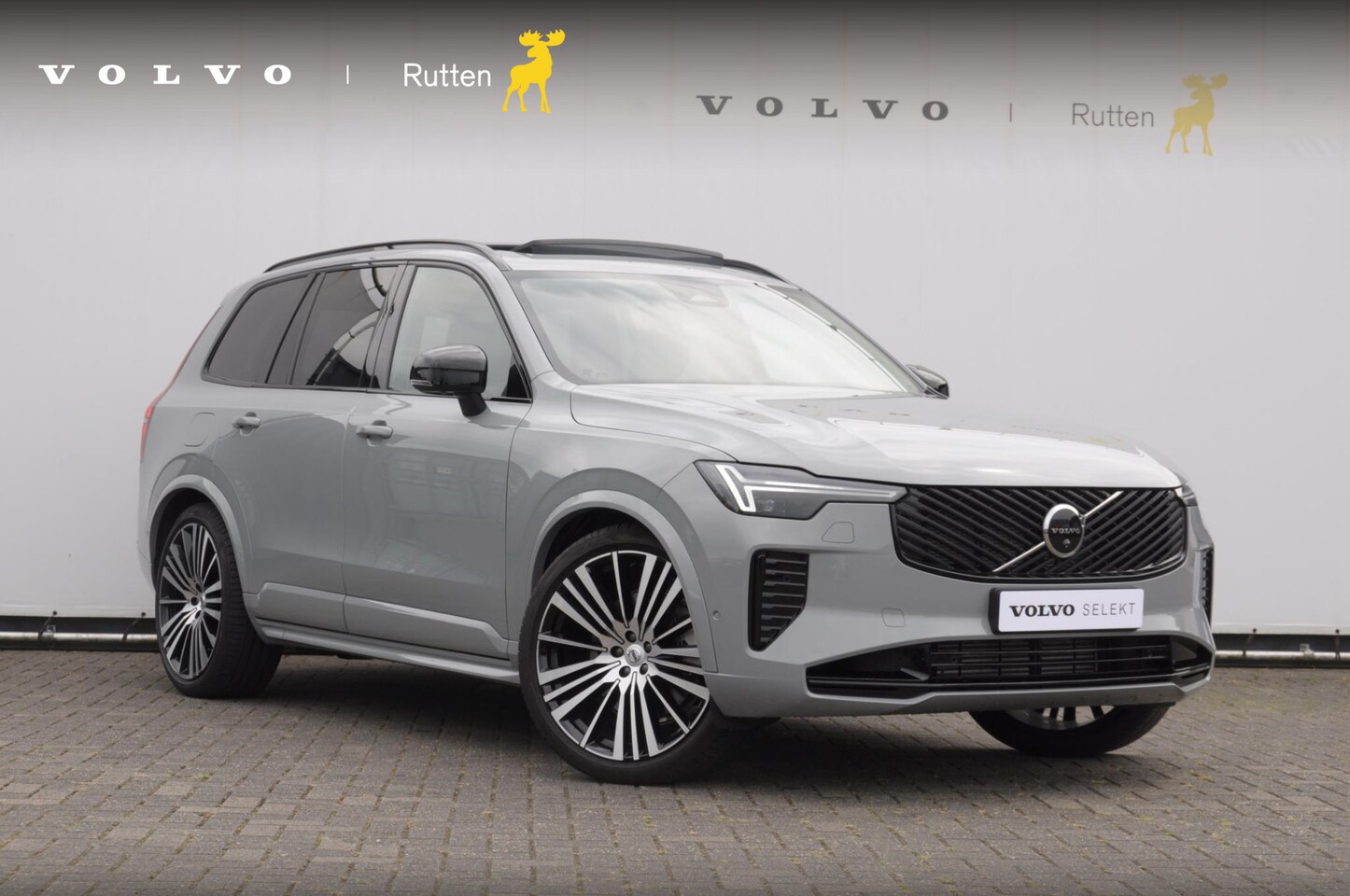 Volvo XC90 - T8 455PK Automaat Plug-in hybrid AWD Ultra Dark / Luchtvering / Bowers & Wilkens / Extra g - AutoWereld.nl