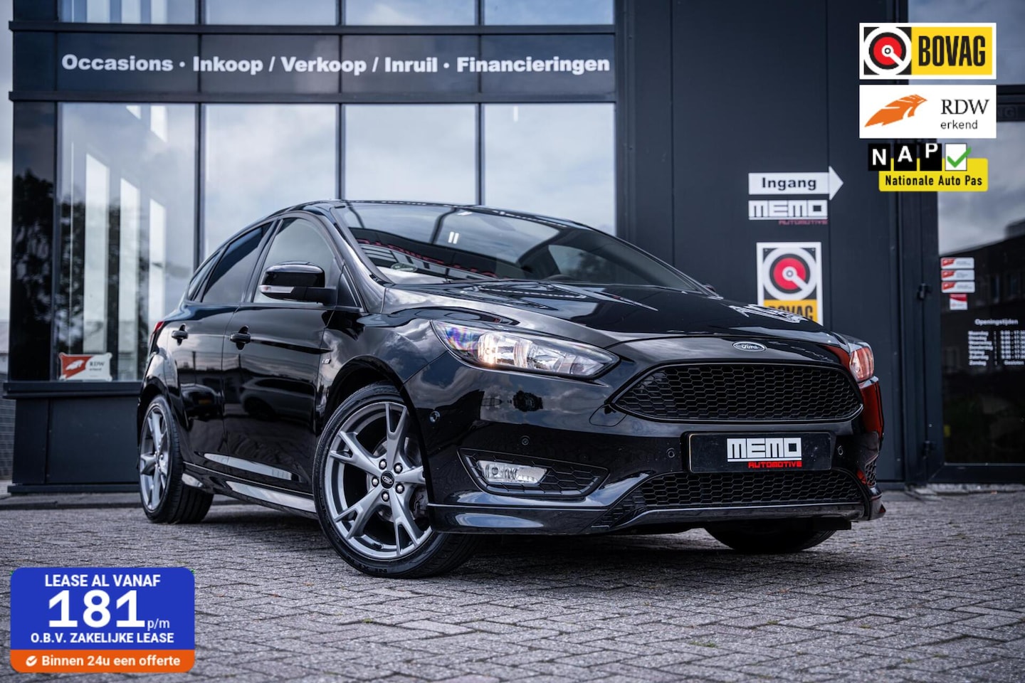 Ford Focus - 1.0 ST-Line*NAVI*CARPLAY*CRUISE*CLIMATE*18''LM* - AutoWereld.nl