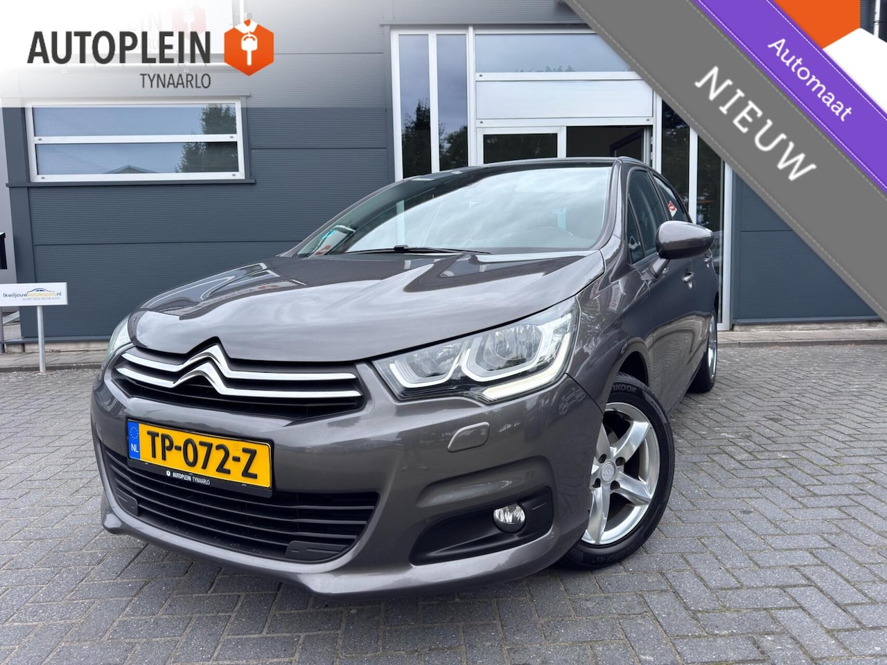 Citroën C4 - 1.2 Feel Automaat *Climate*|Navi|PDC|Cruise|Verwarmde stoelen - AutoWereld.nl