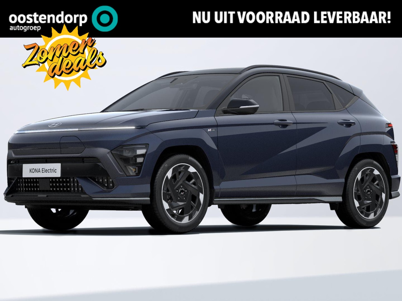 Hyundai Kona Electric - N Line Business 64.8 kWh | 7.500,- korting! | Uit voorraad leverbaar! | - AutoWereld.nl