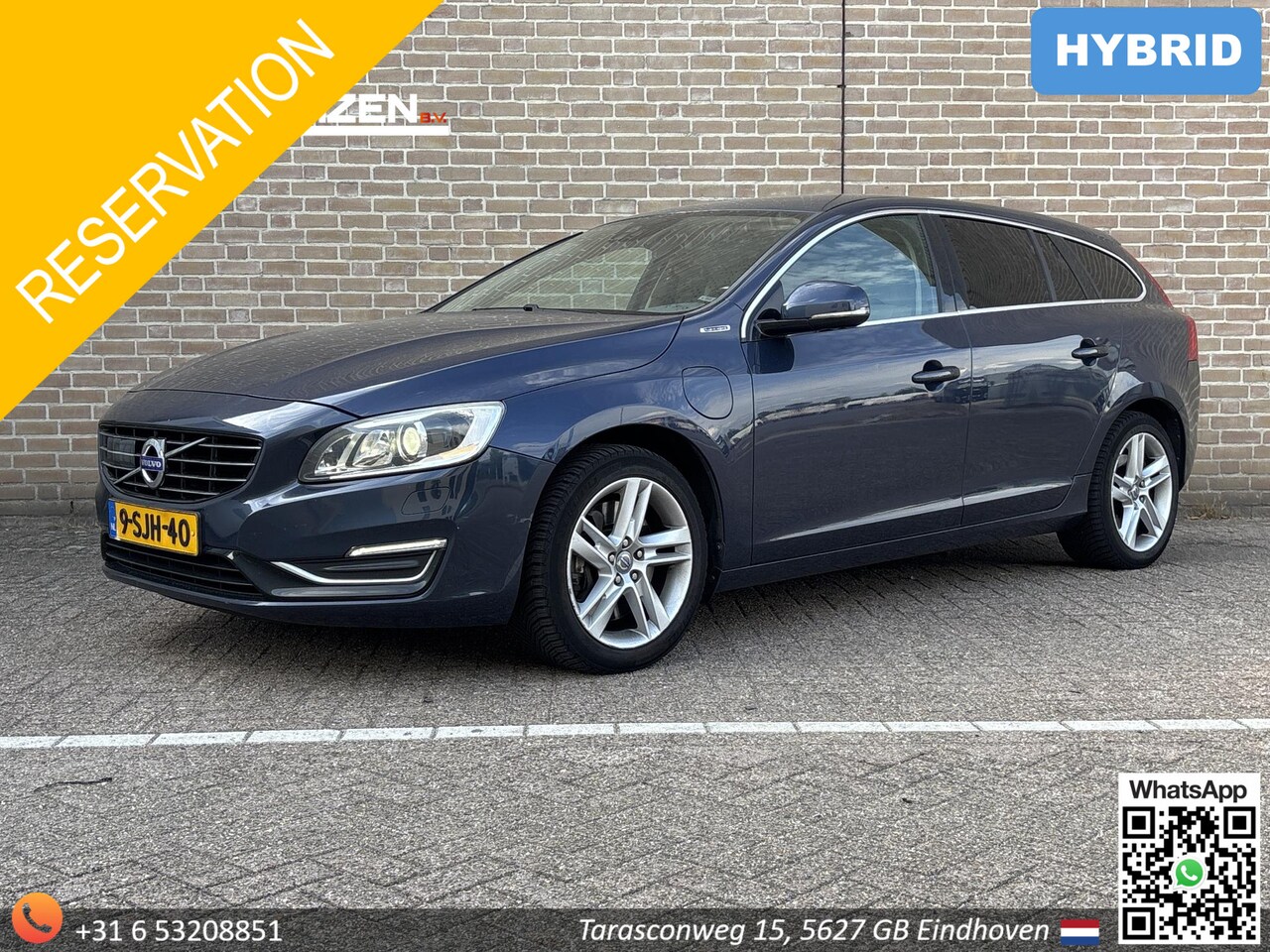 Volvo V60 - 2.4 D6 AWD Plug-In Hybrid Summum | Leder | Cruise | Climate | Stoelverwarming | PDC | APK - AutoWereld.nl