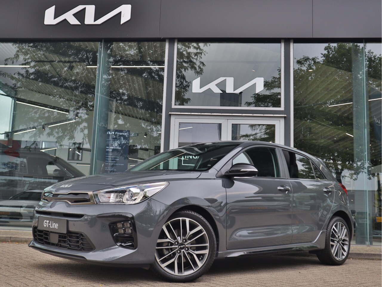 Kia Rio - 1.0 T-GDi MHEV GT-Line | Cruise Control | Navigatie | Stoel/Stuur Verwarming | Camera | To - AutoWereld.nl