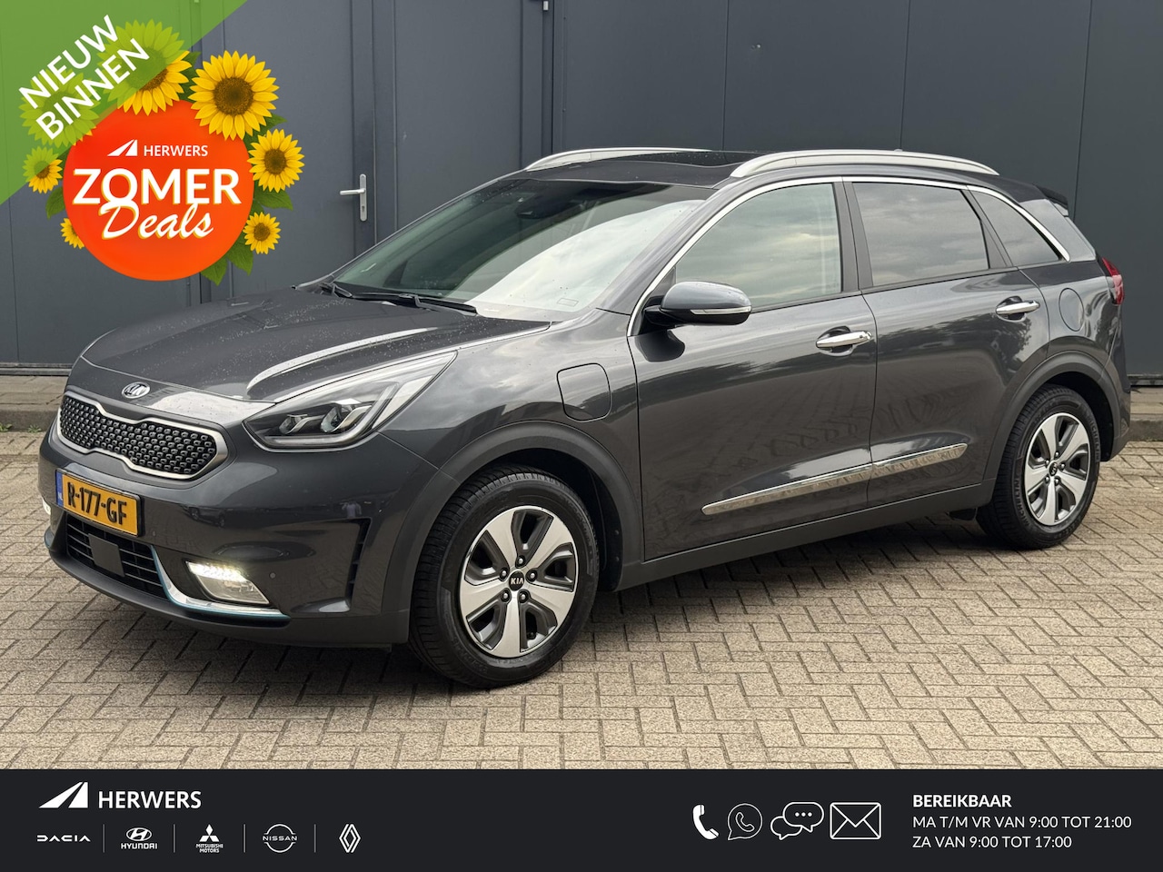 Kia Niro - 1.6 GDi PHEV DynamicLine / Trekhaak (1300 KG Trekgewicht)  / Stuurverwarming / Stoelverwar - AutoWereld.nl