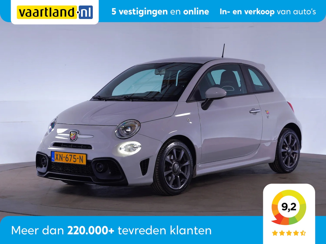 Fiat 500 - 595 1.4 T-Jet 146pk [ Navi Airco PDC ] - AutoWereld.nl