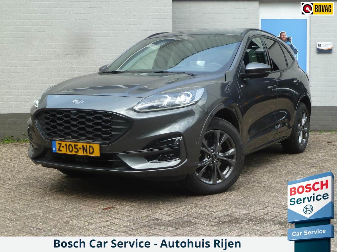 Ford Kuga - 2.5 PHEV ST-Line X|Adaptive-Cuise|Head-Up|B&O-Audio|Elekt.Trekhaak|Elektr.Stoel|Stoel/Stuu - AutoWereld.nl