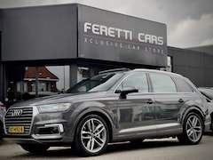 Audi Q7 - 3.0 TDI E-TRON AUT8 QUATTRO 3X S-LINE SPORT 259PK PANODAK LEDER NAVI CAMERA DIGI-DASH LED