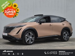 Nissan Ariya - e-4ORCE Evolve+ Pack 91 kWh Automaat / HUD / Trekgewicht 1.500 kg / Glazen schuif- en kant
