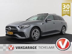 Mercedes-Benz C-klasse Estate - 300 e AMG Line | Uitklap Trekhaak | Panoramadak | Org NL | Snelladen | Burmester | CarPlay