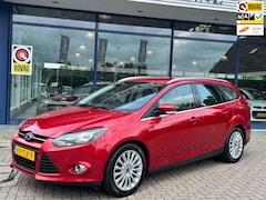 Ford Focus Wagon - 1.6 TI-VCT Half-Leer Elek.Stoel Navi Clima Cruise Trekhaak NAP NL-Auto Dealeronderhouden