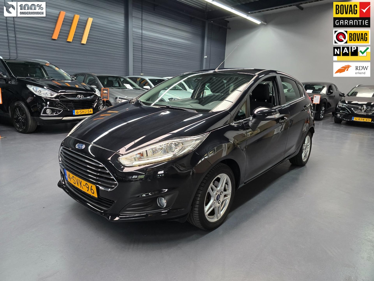 Ford Fiesta - 1.0 EcoBoost Titanium CRUISE NAVI BLUETOOTH NAP NL AUTO - AutoWereld.nl