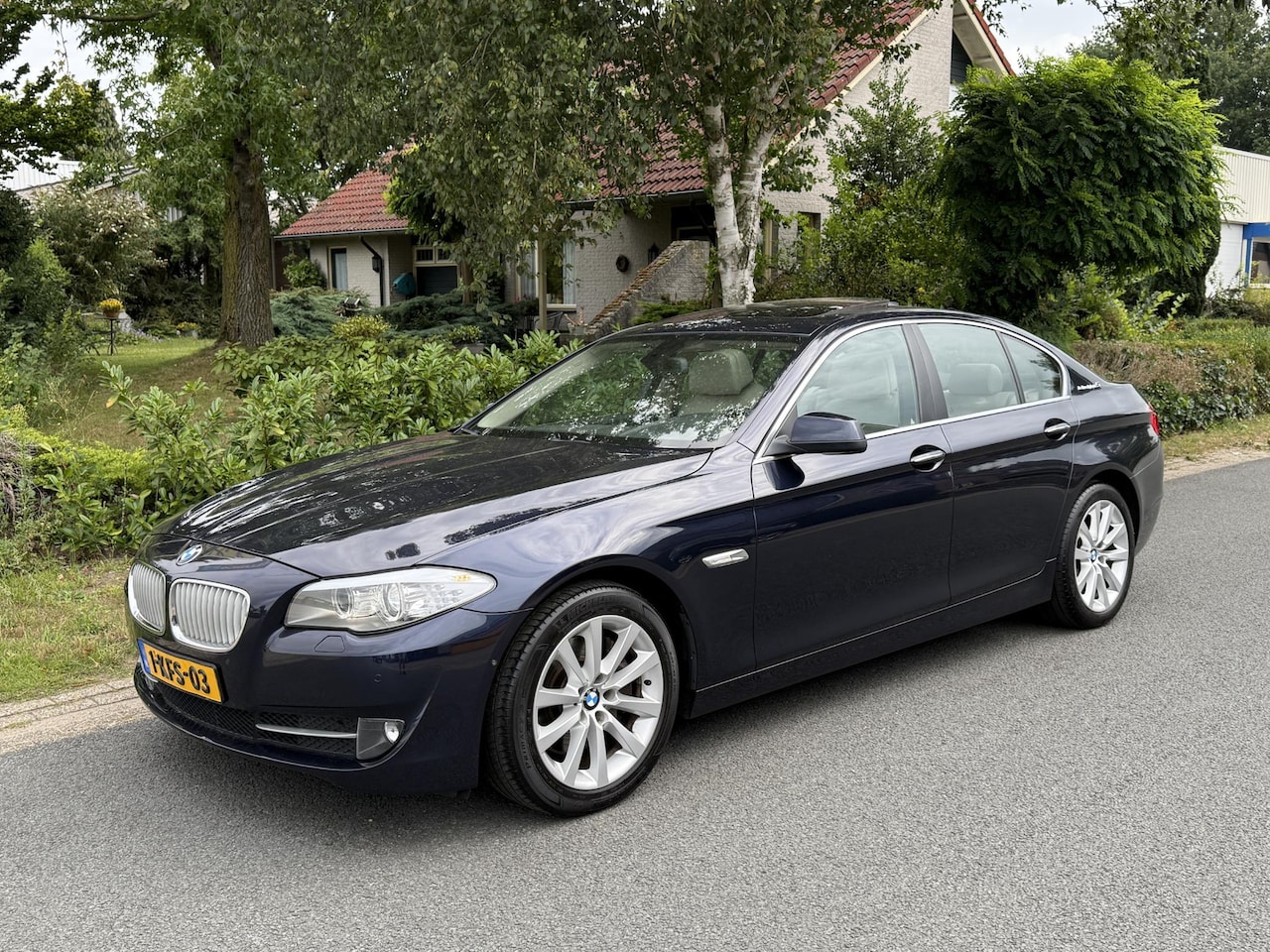 BMW 5-serie - 535i ActiveHybrid High Executive 340PK Schuifdak•Leder - AutoWereld.nl