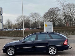 Mercedes-Benz C-klasse Combi - Kompressor, bj.2007, nieuw model, climate, blauw, elegance, 6 versnellingen, APK 03/2026,