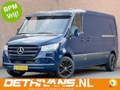 Mercedes-Benz Sprinter - 214CDI 143PK 9G-Tronic Lang / Laag / Carplay / 2x Schuifdeur