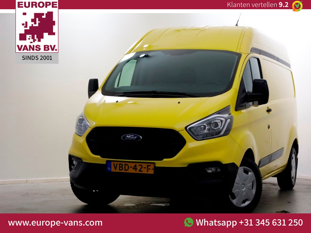 Ford Transit Custom - 340 2.0 TDCI 130pk E6 L2H2 Trend Airco/Trekhaak 2800kg 06-2019 - AutoWereld.nl