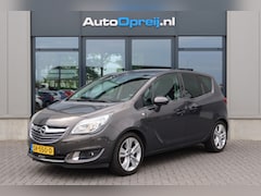 Opel Meriva - 1.4 TURBO 120pk Cosmo Airco, Cruise, Camera, Trekhaak, half Leder, 17LM-Velgen