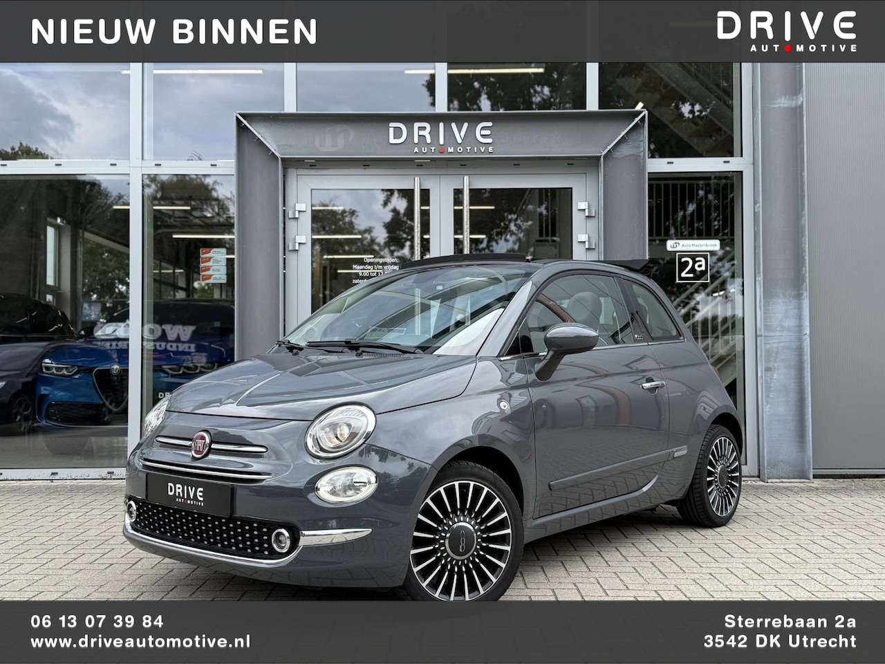 Fiat 500 C - 1.2 Lounge Navi|PDC|Clima|33000KM - AutoWereld.nl