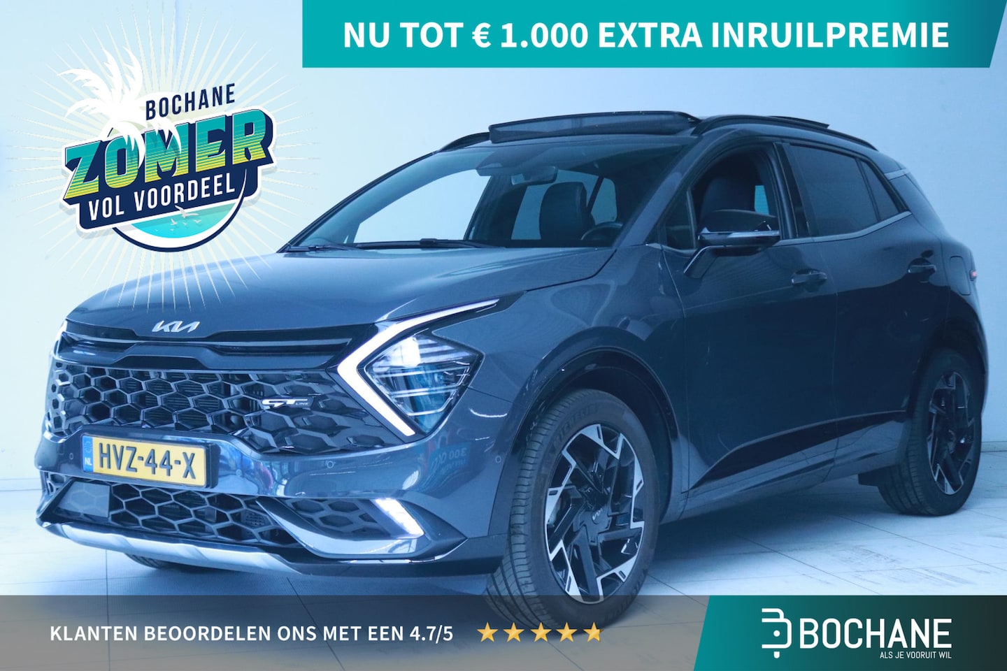 Kia Sportage - 1.6 T-GDi Plug-in Hybrid AWD GT-PlusLine | Navigatie | Cruise Control Adaptief | Panoramad - AutoWereld.nl