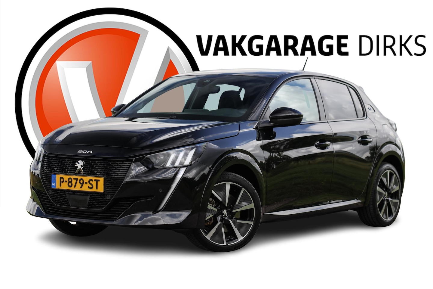 Peugeot e-208 - EV GT 50 kWh SOH 91% ✅ 3 Fase ✅ Pano ✅ LED ✅ ACC - AutoWereld.nl