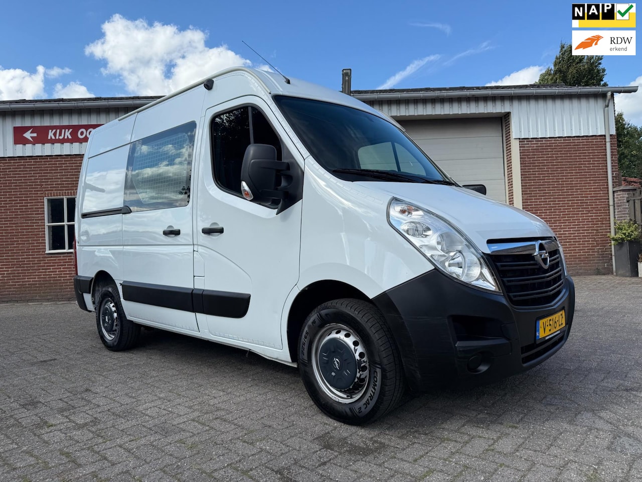 Opel Movano - 2.3 CDTI BiTurbo L1H2 170pk automaat bott inrichting optioneel - AutoWereld.nl