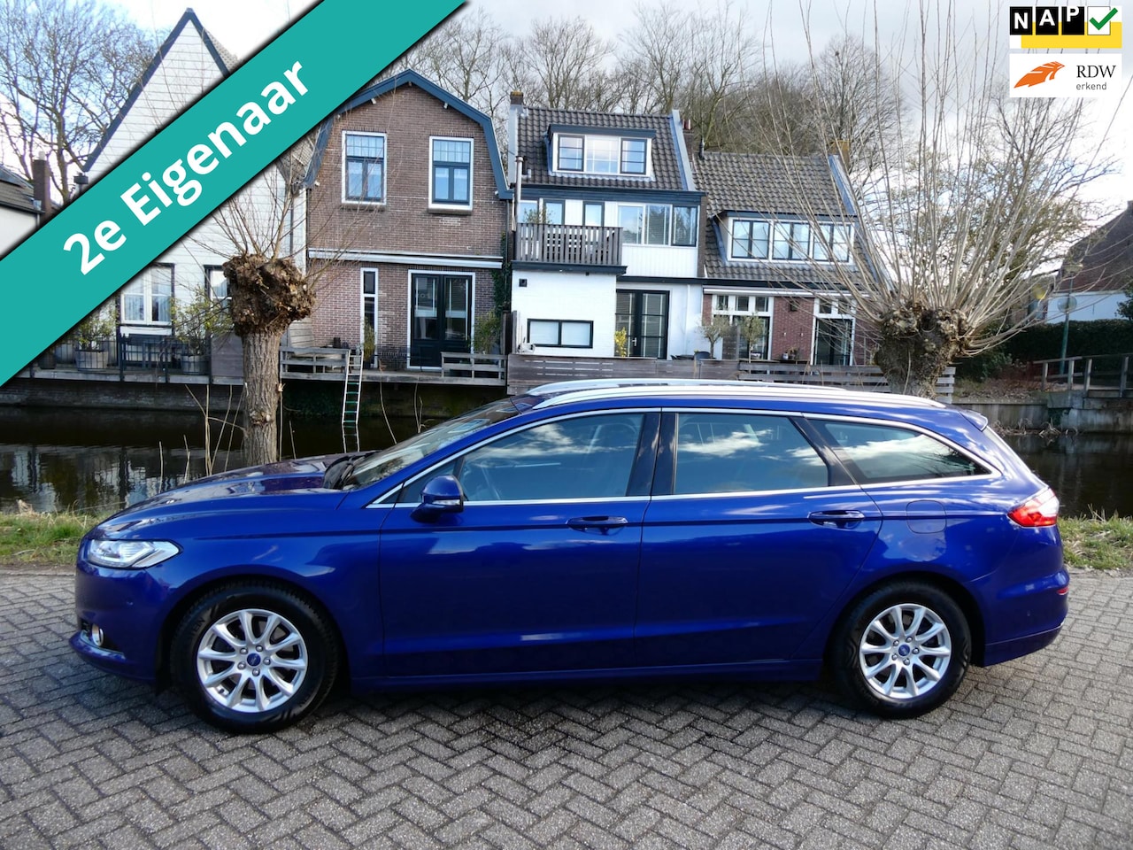 Ford Mondeo Wagon - 1.5 Titanium 160pk 2e eig. Clima Cruise Navi PDC - AutoWereld.nl