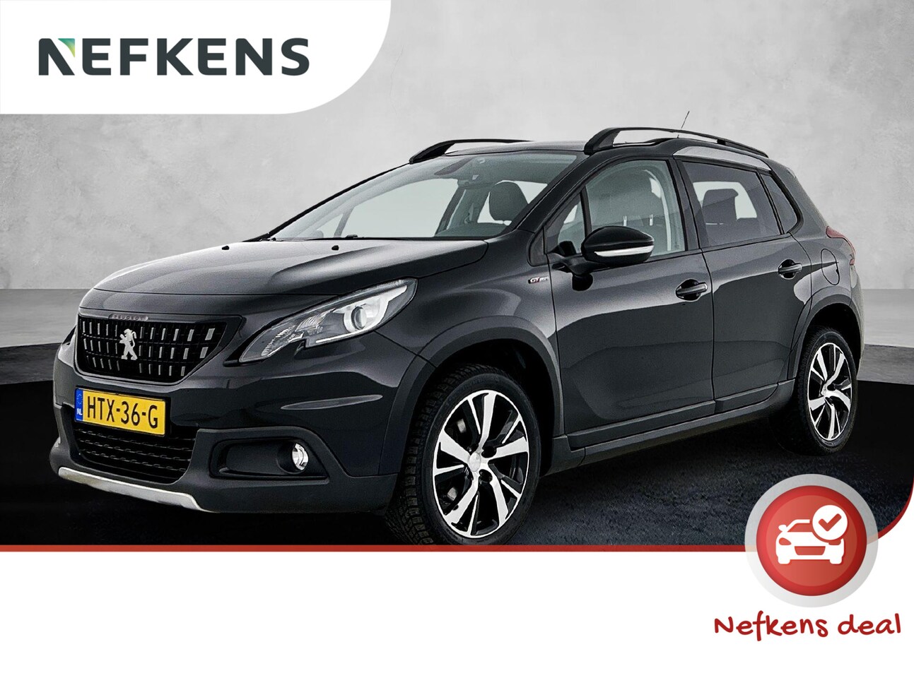 Peugeot 2008 - SUV GT-Line 130 pk Automaat | Navigatie | Glazen Panoramadak | Verwarmde Sportstoelen | LE - AutoWereld.nl