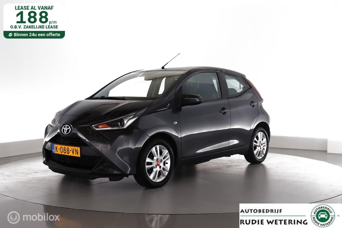 Toyota Aygo - 1.0 VVT-i 72pk X-Play applecarplay|airco|cam|dab|lmv15 - AutoWereld.nl