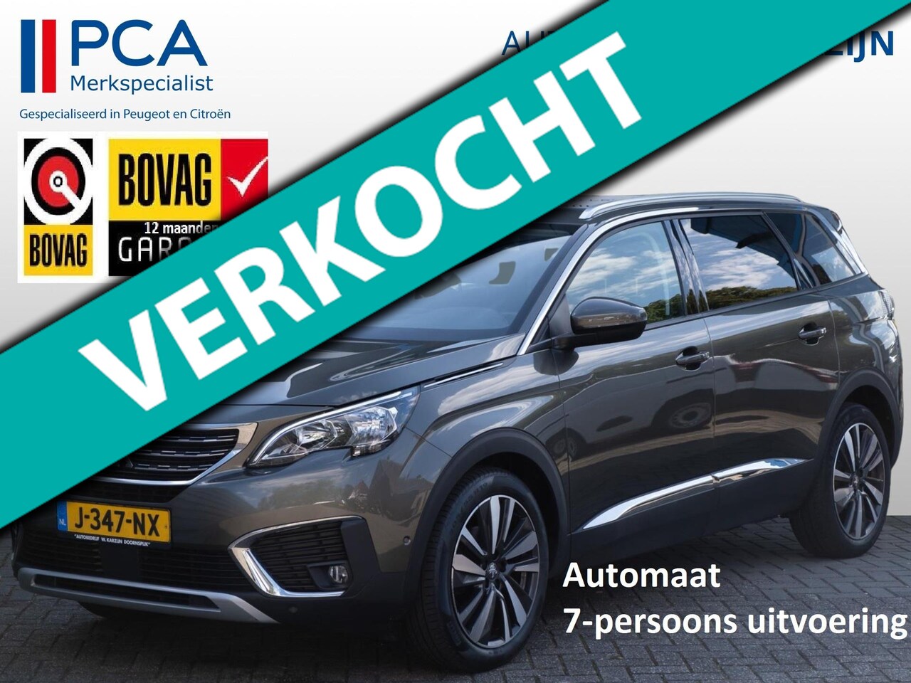 Peugeot 5008 - 1.2 PureTech Blue Lease Premium Avantage 7-persoons - AutoWereld.nl