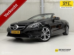 Mercedes-Benz E-klasse Cabrio - 350 Prestige Comfortstoelen Leder Memory Koeling Verwarming Distronic + Camera Parkeer Rij