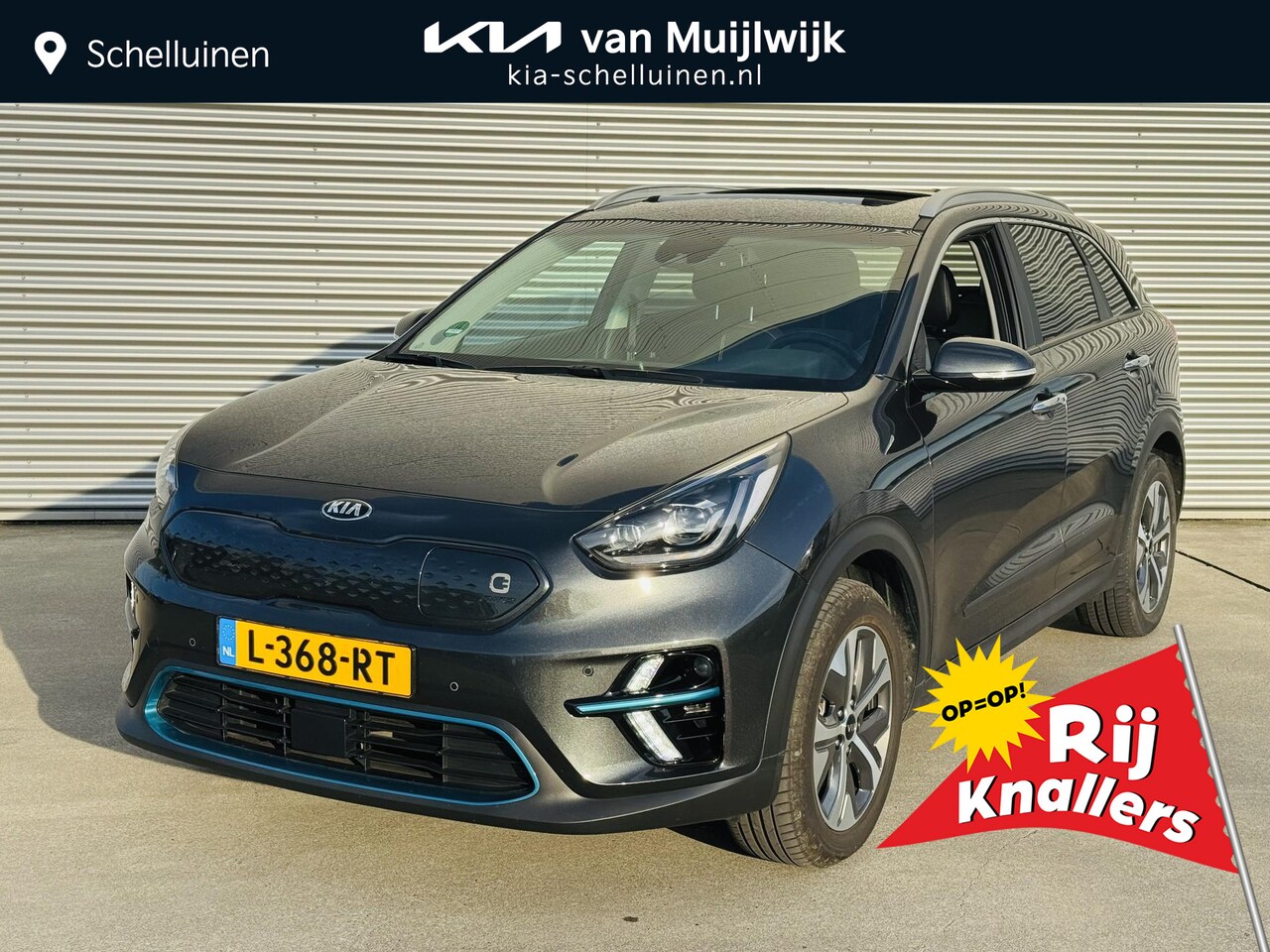 Kia e-Niro - DynamicPlusLine 64 kWh Sunroof | Privacyglass | Keyless | Stoel& Stuurverw. | BTW auto - AutoWereld.nl